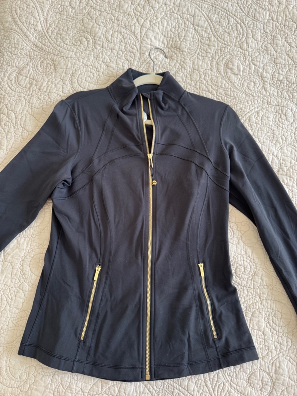 Black/Gold Lululemon Define Jacket